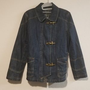 NWT Ralph Lauren Denim Jeans Quilted Jacket